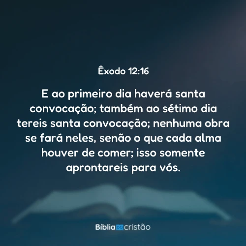 Êxodo 12:16