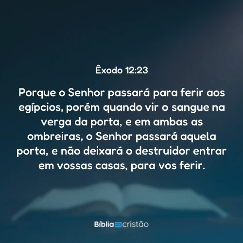 Êxodo 12:23