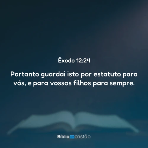 Êxodo 12:24
