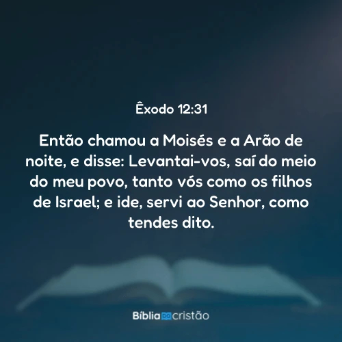 Êxodo 12:31