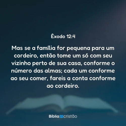 Êxodo 12:4