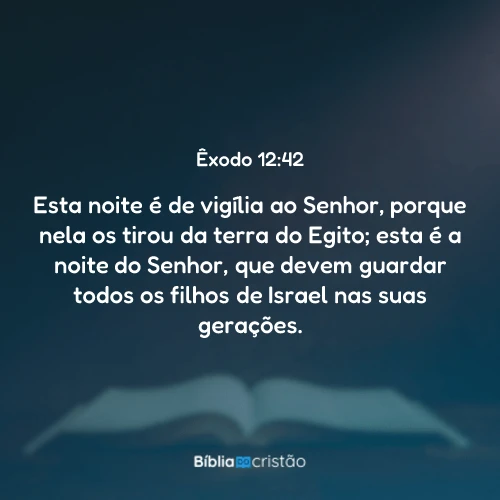 Êxodo 12:42