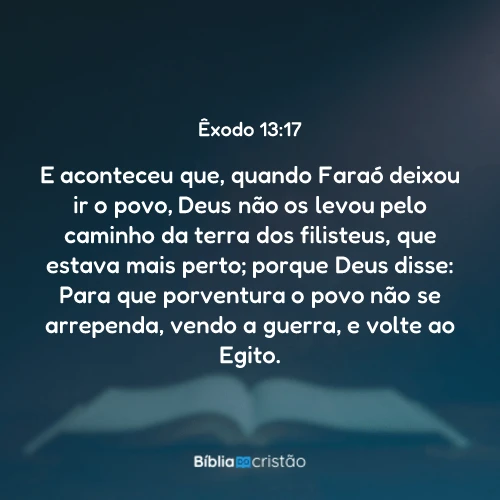 Êxodo 13:17