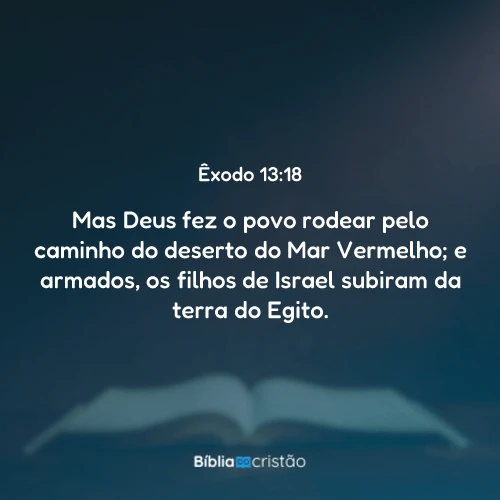 Êxodo 13:18