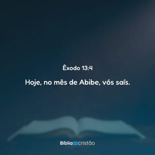 Êxodo 13:4