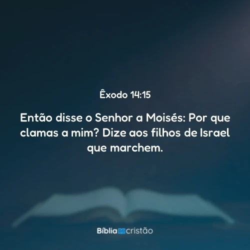 Êxodo 14:15