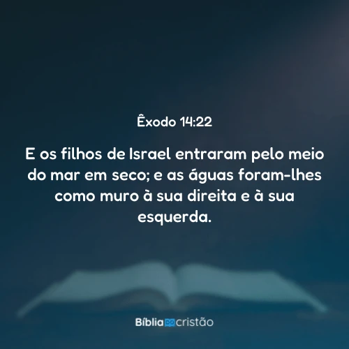 Êxodo 14:22