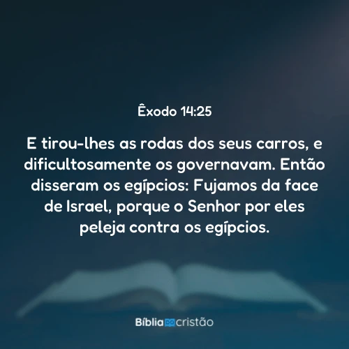 Êxodo 14:25