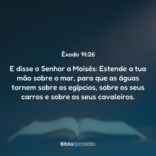 Êxodo 14:26