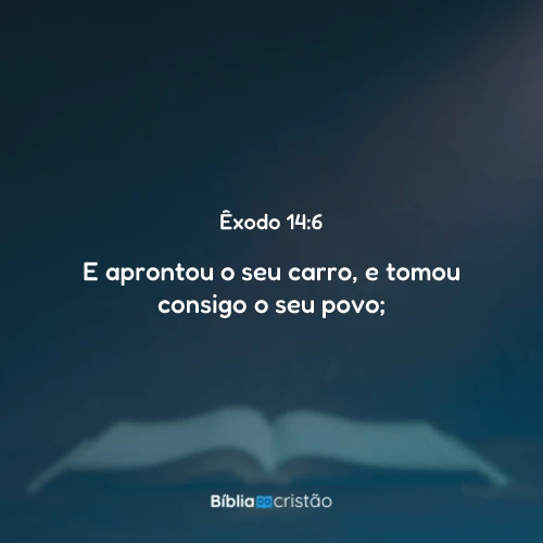 Êxodo 14:6