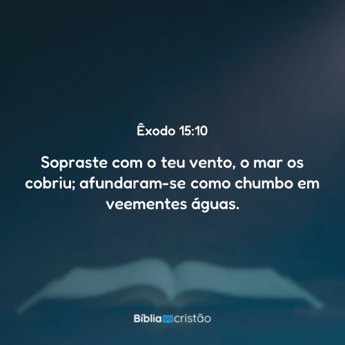 Êxodo 15:10