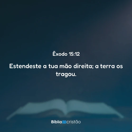 Êxodo 15:12