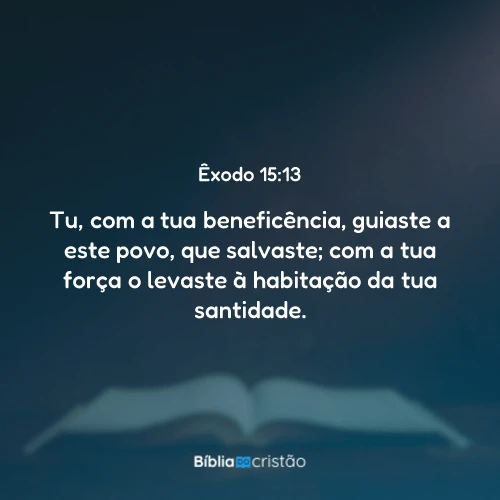 Êxodo 15:13