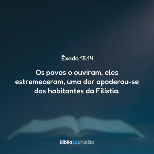 Êxodo 15:14