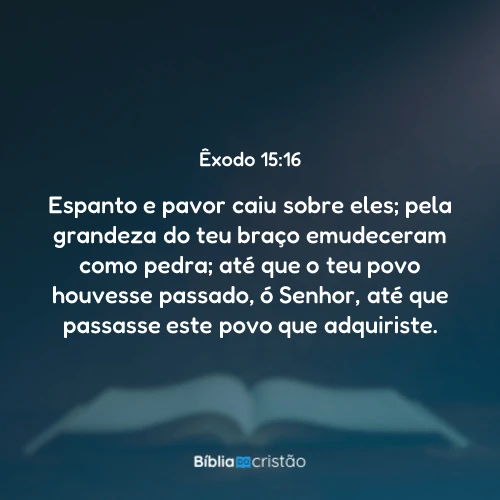 Êxodo 15:16