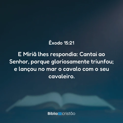 Êxodo 15:21