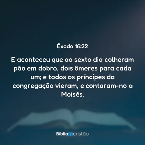 Êxodo 16:22