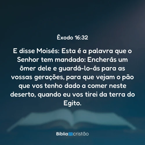 Êxodo 16:32