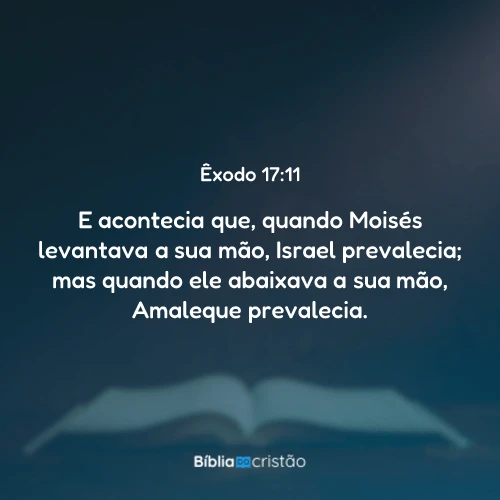 Êxodo 17:11