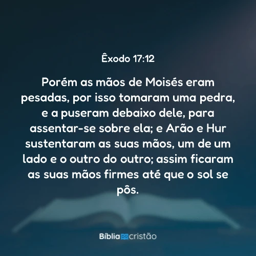 Êxodo 17:12