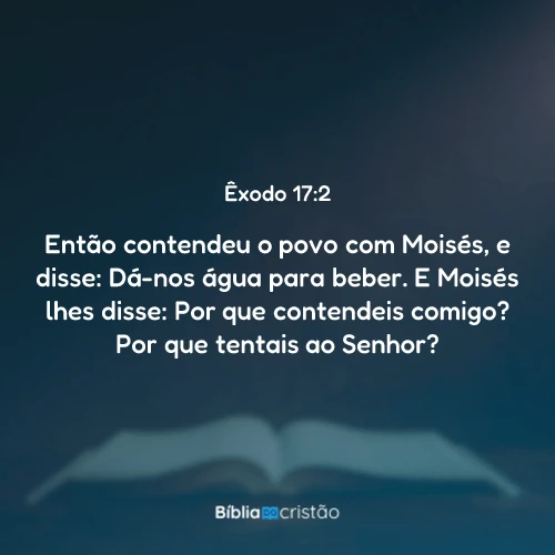 Êxodo 17:2