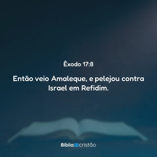 Êxodo 17:8