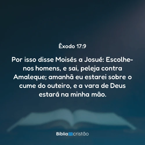 Êxodo 17:9