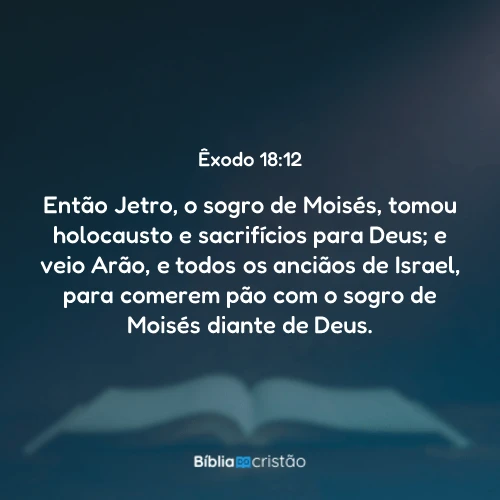 Êxodo 18:12