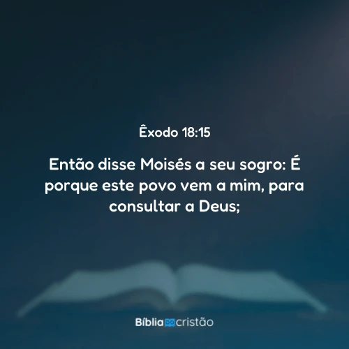 Êxodo 18:15