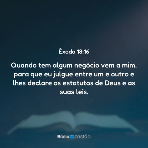 Êxodo 18:16