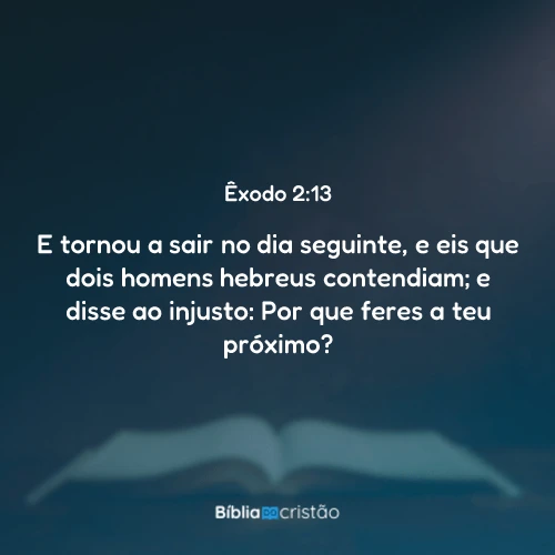 Êxodo 2:13