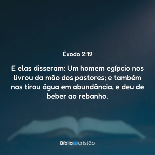 Êxodo 2:19