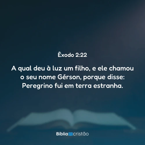 Êxodo 2:22
