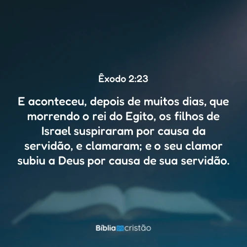 Êxodo 2:23