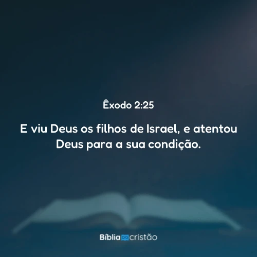 Êxodo 2:25