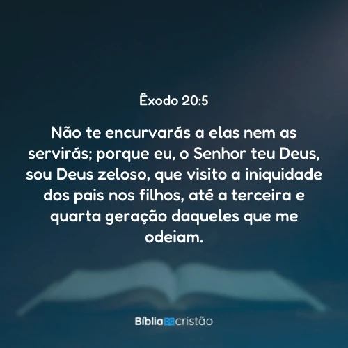 Êxodo 20:5