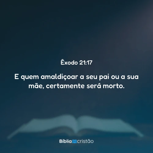 Êxodo 21:17