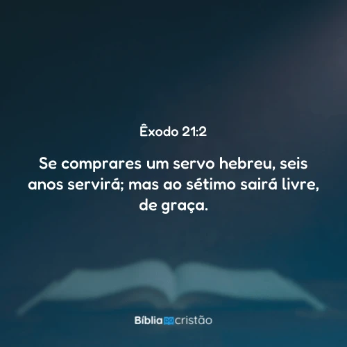Êxodo 21:2