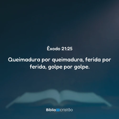 Êxodo 21:25