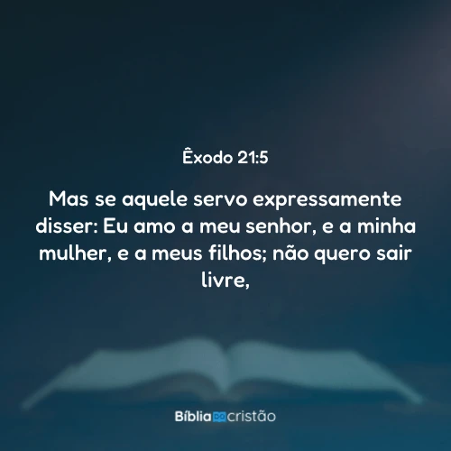 Êxodo 21:5