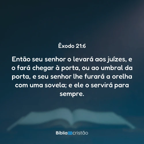 Êxodo 21:6