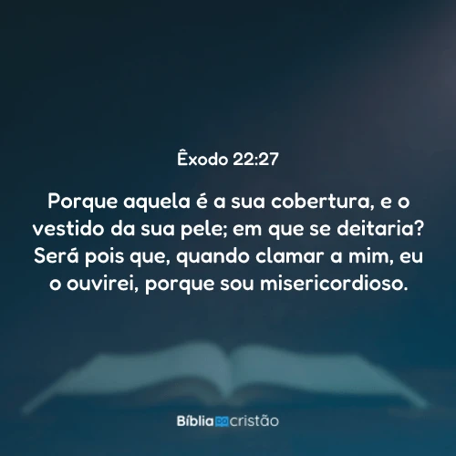 Êxodo 22:27