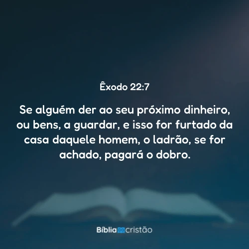 Êxodo 22:7