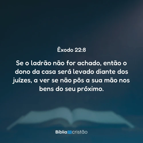 Êxodo 22:8
