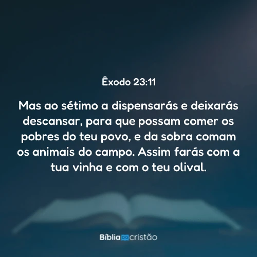 Êxodo 23:11