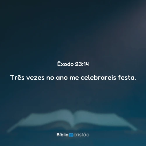 Êxodo 23:14