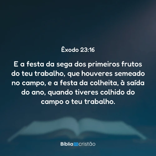 Êxodo 23:16