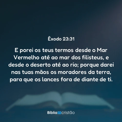 Êxodo 23:31