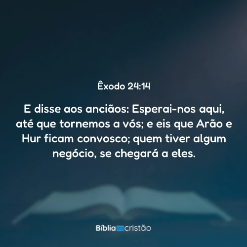 Êxodo 24:14