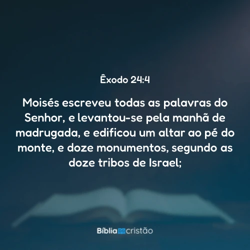 Êxodo 24:4
